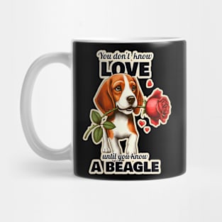 Beagle Valentine's day Mug